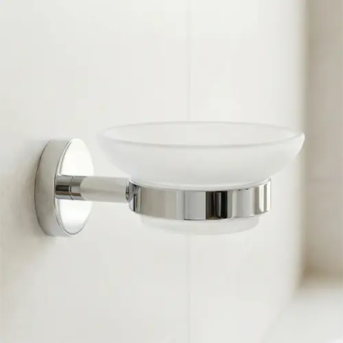 حامل صابون جداري كارليم تروفا فضي